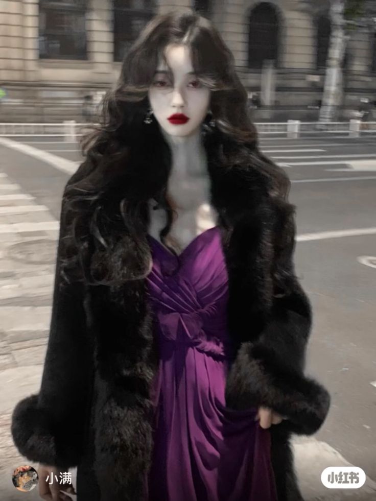 Hot Girls In Fur Coats - 1